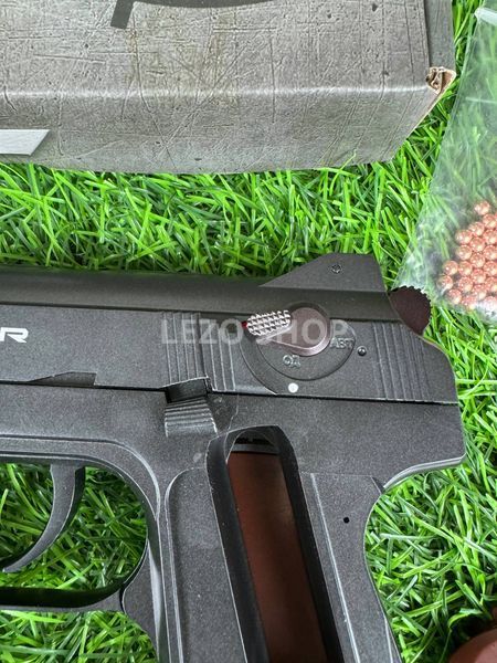 Пневматический пистолет Стёчкина. Модель &ndash; Borner APS Blowback (металл) 207 фото
