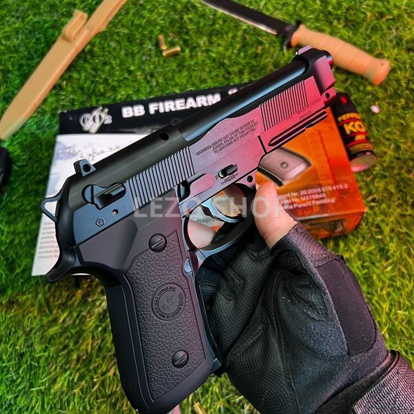 Пневматичний пістолет Beretta M9 . Модель &ndash; WinGun 302 Beretta M9 (полімер) 242 фото