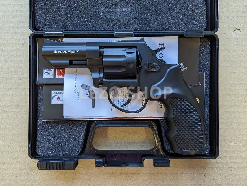 Револьвер Флобера Viper 3 . Модель &ndash; Ekol Viper 3 Black 163 фото