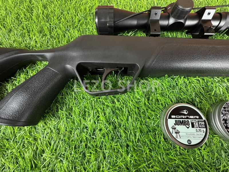 Пневматична рушниця Crosman Vital Shot .177cal.4,5 mm ( 20j) 305/с + Приціл з кріпленням 4х32 226 фото