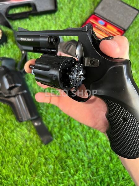 Револьвер Флобера Viper 4,5 . Модель &ndash; Ekol Viper 4,5 Black 164 фото