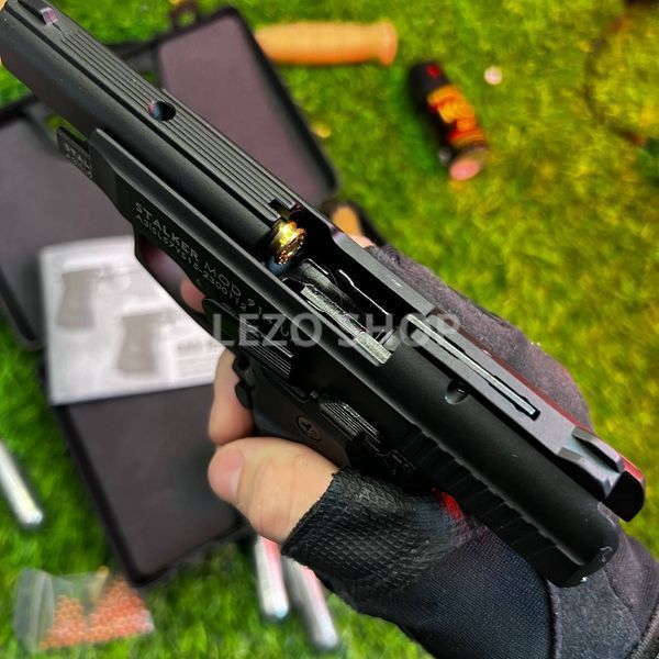 Стартовий пістолет ZORAKI 914 . Модель &ndash; Stalker 914 Black 240 фото
