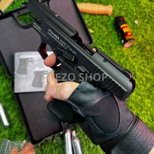 Стартовий пістолет ZORAKI 914 . Модель &ndash; Stalker 914 Black 240 фото