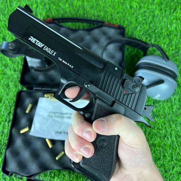 Стартовый пистолет Desert Eagle. Модель &ndash; Retay Eagle Black 285 фото