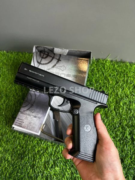 Пневматичний пістолет Glock 17 . Модель &ndash; Borner 17 ( полімер) 179 фото