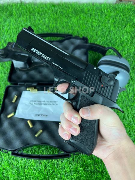 Стартовый пистолет Desert Eagle. Модель &ndash; Retay Eagle Black 285 фото