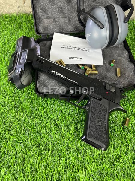 Стартовый пистолет Desert Eagle XU. Модель &ndash; Retay Eagle XU 9 мм Black 286 фото