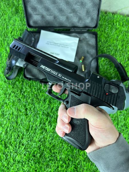 Стартовый пистолет Desert Eagle XU. Модель &ndash; Retay Eagle XU 9 мм Black 286 фото