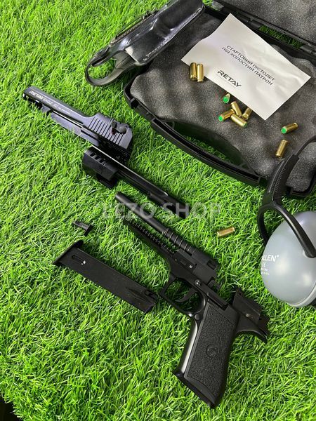 Стартовый пистолет Desert Eagle XU. Модель &ndash; Retay Eagle XU 9 мм Black 286 фото