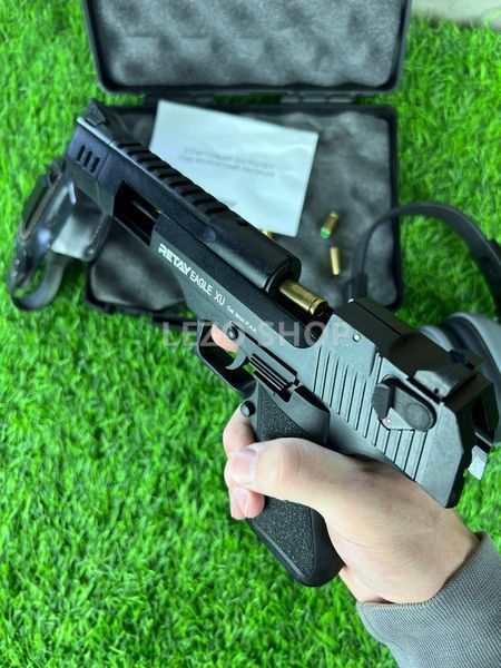 Стартовый пистолет Desert Eagle XU. Модель &ndash; Retay Eagle XU 9 мм Black 286 фото