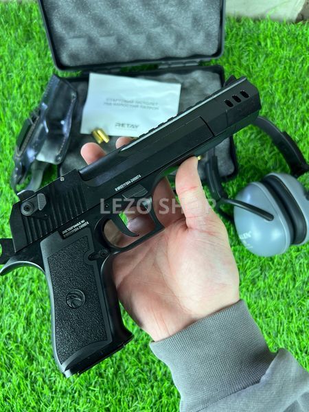 Стартовый пистолет Desert Eagle XU. Модель &ndash; Retay Eagle XU 9 мм Black 286 фото