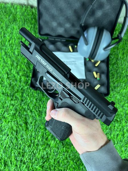 Стартовый пистолет. Модель &ndash; Retay S22 9 мм Black 287 фото