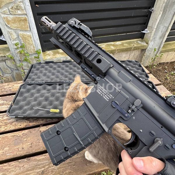 AR-15 чорна-пластик. Сигнально Шумова автоматична гвинтівка AR-15 260 фото