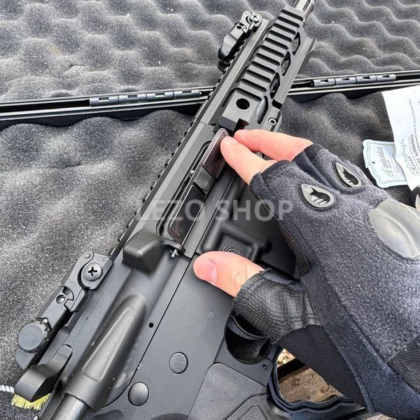 AR-15 чорна-пластик. Сигнально Шумова автоматична гвинтівка AR-15 260 фото