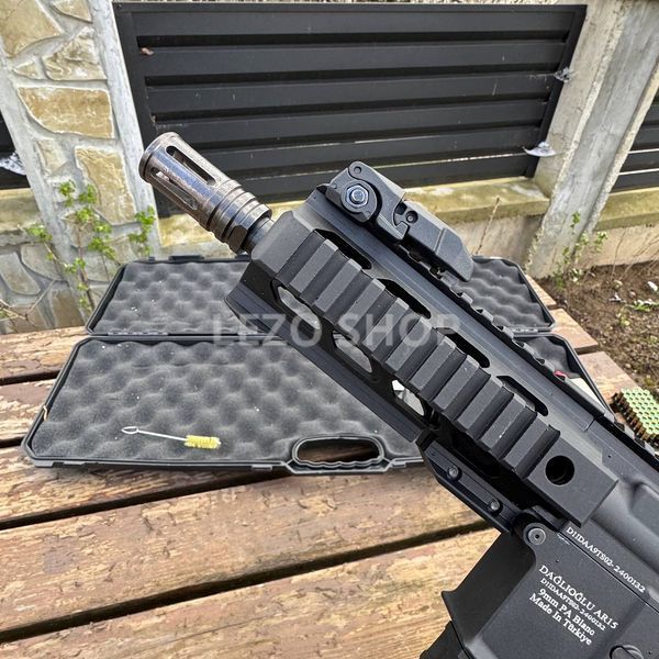 AR-15 чорна-пластик. Сигнально Шумова автоматична гвинтівка AR-15 260 фото
