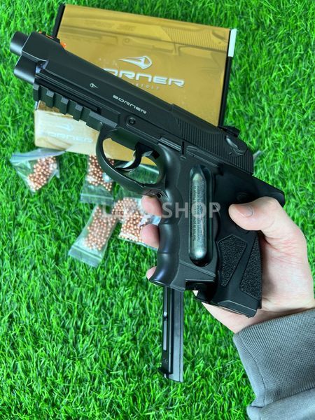 Пневматичний пістолет Beretta М 9 . Модель &ndash; Borner Sport 306M C31 (метал) 191 фото